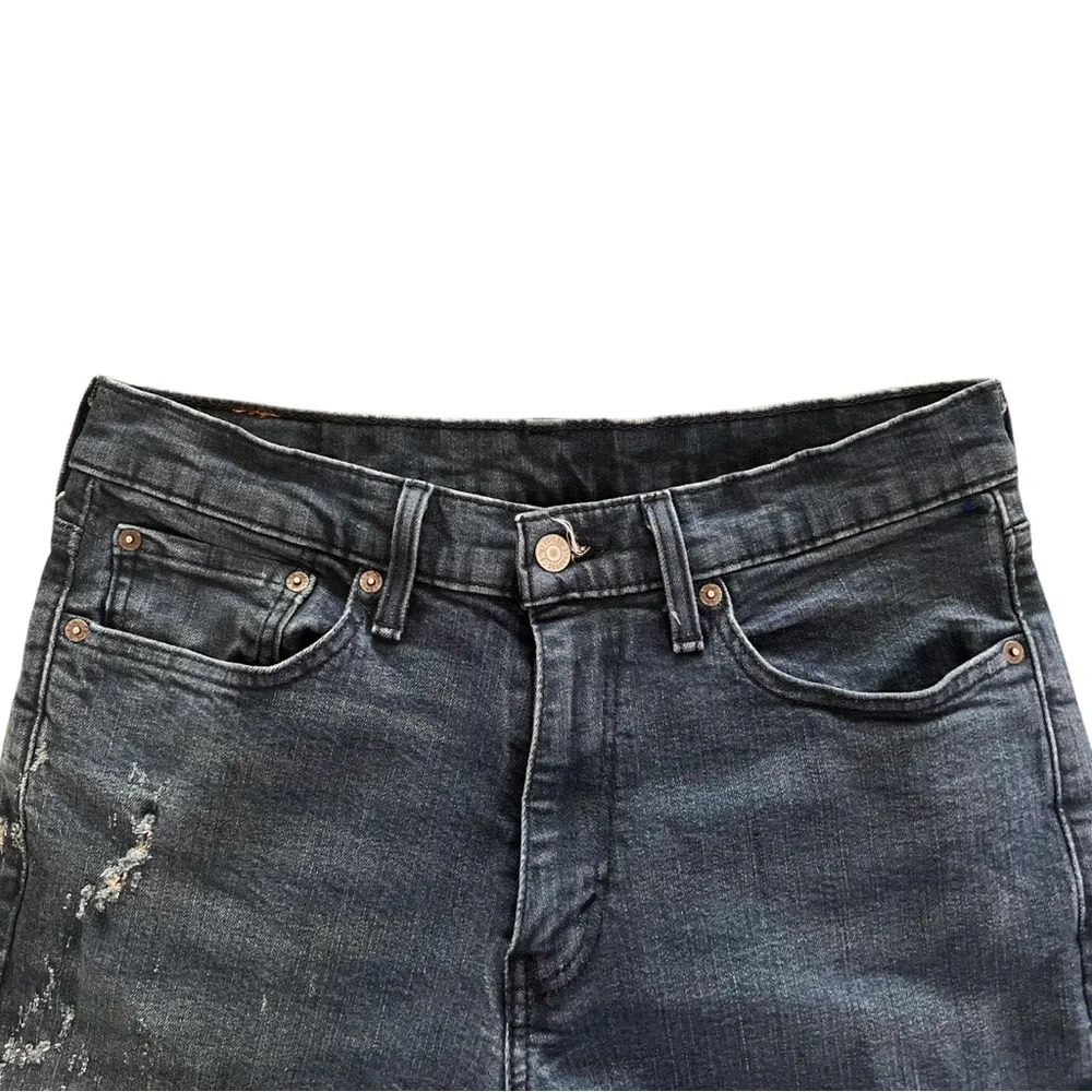 Levis 541 32X34 Athletic Taper Fit Jeans Dark Wash - Picture 3 of 6